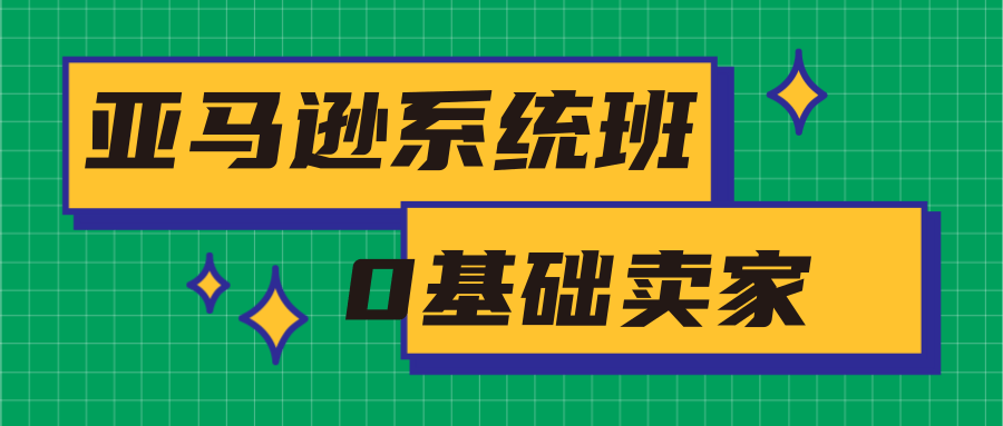 亚马逊系统班，专为0基础卖家量身打造，亚马逊运营流程与架构-我爱找机会 - 学习赚钱技能, 掌握各行业视频教程