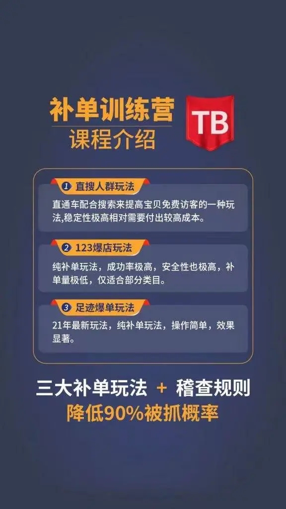 数据蛇淘宝2021最新三大补单玩法+稽查规则，降低90%被抓概率-我爱找机会 - 学习赚钱技能, 掌握各行业视频教程