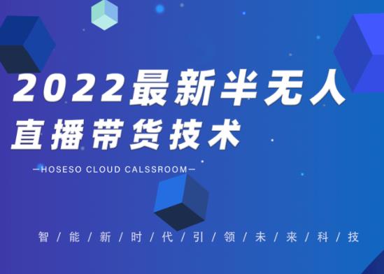 禾兴社·2022最新抖音半无人直播带货技术及卡直播广场玩法，价值699元-我爱找机会 - 学习赚钱技能, 掌握各行业视频教程