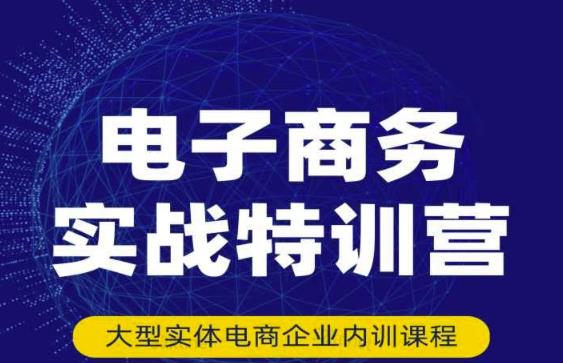 民赛电气内部出品：电子商务实战特训营，全方位带你入门电商，308种方式玩转电商-我爱找机会 - 学习赚钱技能, 掌握各行业视频教程