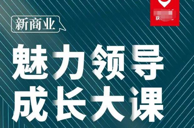 张琦·新商业魅力领导成长大课2023新版，高效管理必修课（30节）-我爱找机会 - 学习赚钱技能, 掌握各行业视频教程