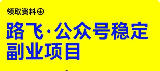 路飞·公众号稳定副业项目，你只要无脑去推广，粉丝和收入，自然就来了-我爱找机会 - 学习赚钱技能, 掌握各行业视频教程