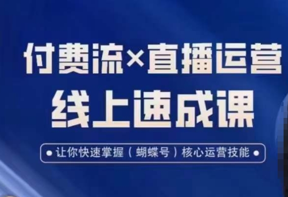 视频号付费流实操课程，付费流✖️直播运营速成课，让你快速掌握视频号核心运营技能-我爱找机会 - 学习赚钱技能, 掌握各行业视频教程