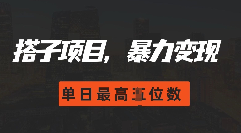 2024搭子玩法，0门槛，暴力变现，单日最高破四位数【揭秘】-我爱找机会 - 学习赚钱技能, 掌握各行业视频教程