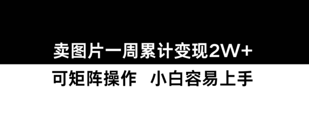 小红书【卖图片】一周累计变现2W+小白易上手-我爱找机会 - 学习赚钱技能, 掌握各行业视频教程